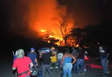 IVC realizó acompañamiento a los Bomberos Voluntarios de Cali, por incendio de gran magnitud al norte de Cali.