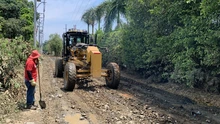 Rehabilitan vía alterna a la av. Ciudad de Cali en la conexión de la malla vial del Valle