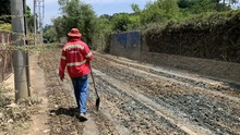Rehabilitan vía alterna a la av. Ciudad de Cali en la conexión de la malla vial del Valle