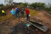 Operativo conjunto entre Alcaldía y Policía recupera área protegida del Cerro de la Antena en Cali