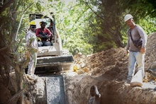 Obras complementarías perfeccionan el proyecto integral Cristo Rey 