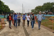Delegación de alcaldes y representantes del Ministerio de Francia visitaron el Bulevar de Oriente