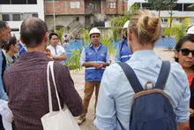 Delegación de alcaldes y representantes del Ministerio de Francia visitaron el Bulevar de Oriente