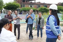 Delegación de alcaldes y representantes del Ministerio de Francia visitaron el Bulevar de Oriente