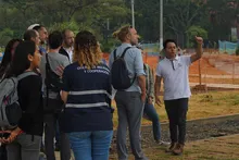Delegación de alcaldes y representantes del Ministerio de Francia visitaron el Bulevar de Oriente