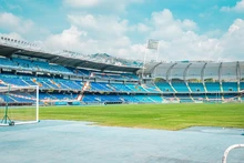 La gramilla y camerinos del Pascual Guerrero en mantenimiento para la Conmebol Libertadores Femenina 2023