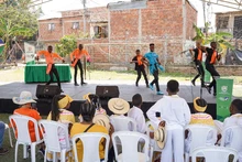 #Hechos de corazón llegó a la Comuna 15 con verbena popular por la paz 
