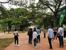Paseo Bolívar del Parque Central, segunda megaobra culminada por la Administración Ospina