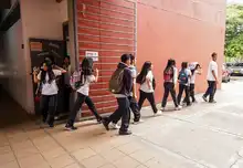 La I.E. Eustaquio Palacios se activó en el ‘Simulacro Nacional 2023’