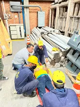 El Simulacro Nacional de Respuesta a Emergencias también llegó al área de Renovación Urbana