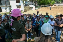 Funcionarios del Dagma inspeccionaron en detalle obras del ‘Parque Tecnológico de Innovación San Fernando’