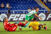 Nacional derrotó a Barcelona y es el primer colombiano en cuartos de final de la Conmebol Libertadores Femenina 