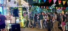 Caleños bailaron sobre las aguas del río Pance