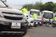 Autoridades recuperaron 13 automóviles y 22 motocicletas que habían sido hurtadas