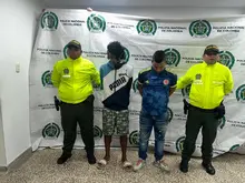 Autoridades lograron la captura de tres sujetos en caso de hurto de trapos de hinchas del América de Cali