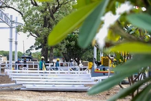 Marquesinas engalanan el Parque Pacífico 