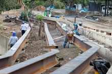Marquesinas engalanan el Parque Pacífico