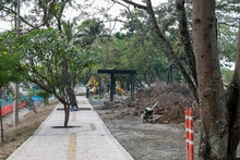 Marquesinas engalanan el Parque Pacífico