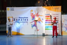 En las Canchas Panamericanas sonó el silbato inicial de los Juegos del Magisterio 2023