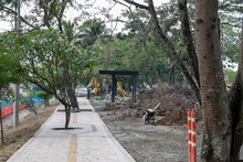 Hormigón de 13 metros evitará riesgos en Parque Pacífico 