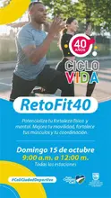 Potencializa la fortaleza física y mental con el ‘RetoFit40’