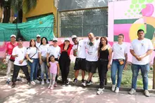 Festival Graficalia, Colores de Vida pintó la Avenida 6ta de Cali con su Mural Gozate la sexta, ¡vé!