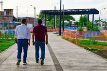 Ya están listos los primeros murales del Bulevar de Oriente