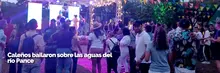 Caleños bailaron sobre las aguas del río Pance