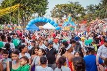 Más de 10.000 caleños se gozaron  la  Ciudadela de la Alegría,  en el marco de Halloween