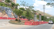 Con la estabilización del talud avanza cimentación del ‘puente verde’ sobre la avenida de Los Cerros 