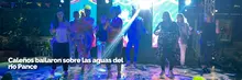 Caleños bailaron sobre las aguas del río Pance_2