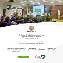 El 23 de noviembre la Uaesp rendirá cuentas a la ciudadanía