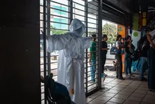 Inundada de Cristos, así amaneció Cali