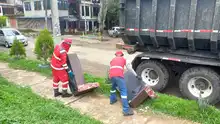 Una jornada sobre recolección de residuos voluminosos se cumplió en la comuna 21
