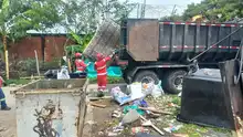 Una jornada sobre recolección de residuos voluminosos se cumplió en la comuna 21