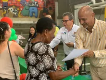 Víctimas del conflicto armado recibieron insumos para fortalecer sus emprendimientos