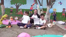 Con juegos, estudiantes de jardín promueven el respeto