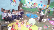 Con juegos, estudiantes de jardín promueven el respeto