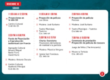 Programación Noviembre 18