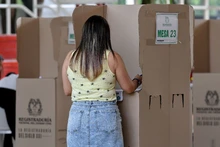 En el coliseo El Pueblo caleños se dieron cita para votar