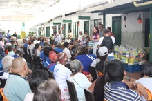 Personas Mayores en situación de calle recibieron paquetes alimentarios
