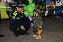 Acompañamiento de las autoridades durante jornada del Halloween en zonas tradicionales de celebración