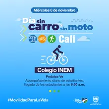 ABC del ‘día sin carro y moto’ en Cali