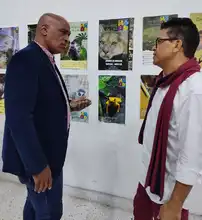 Jardín colgante biotecnológico, la novedad en la feria de la ciencia y el arte de la Institución Santo Tomás