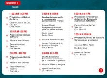 Programación Festival Audiovisual Takeshima "Ojo de Buziraco" del 18 de noviembre