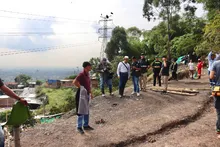 Autoridades distritales realizan operativo de restitución en el Cerro de la Antena