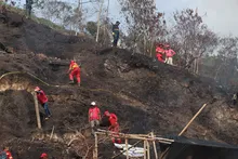 Autoridades distritales realizan operativo de restitución en el Cerro de la Antena