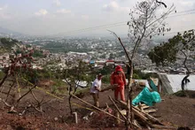 Autoridades distritales realizan operativo de restitución en el Cerro de la Antena