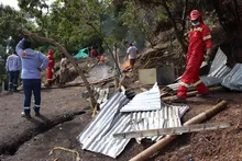 Autoridades distritales realizan operativo de restitución en el Cerro de la Antena