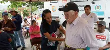 Más de 4500 personas atendidas en 2023, en las ferias de servicio de los comedores comunitarios
